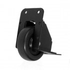 64mm Black Edge Castor with Black Wheel